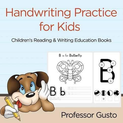 Cover image for Handwriting Practice for Kids: Children's Reading & Writing Education Books
