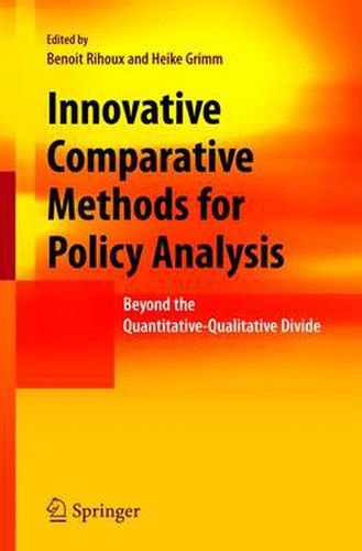 Cover image for Innovative Comparative Methods for Policy Analysis: Beyond the Quantitative-Qualitative Divide