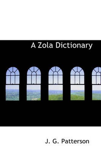 Cover image for A Zola Dictionary