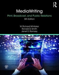 Cover image for MediaWriting: Print, Broadcast, and Public Relations