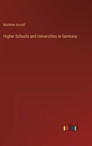 Cover image for Higher Schools and Universities in Germany