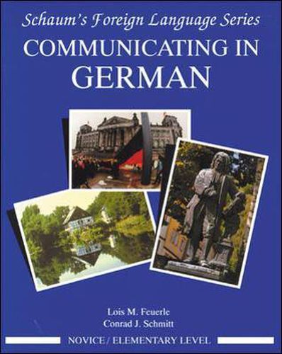 Cover image for Communicating In German, (Novice Level)