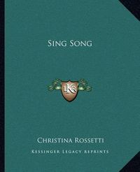 Cover image for Sing Song