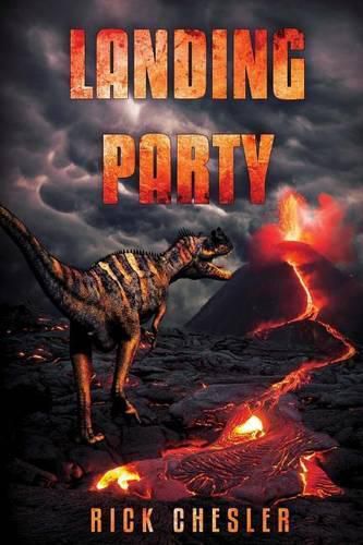 Cover image for Landing Party: A Dinosaur Thriller