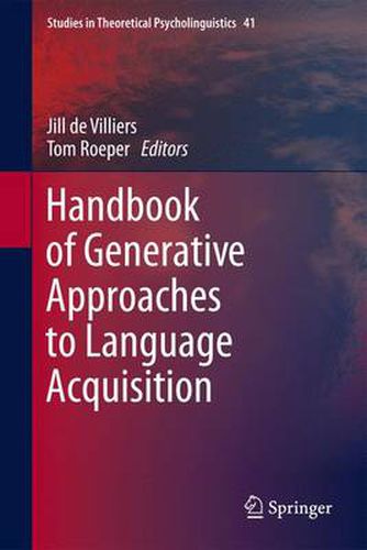 Cover image for Handbook of Generative Approaches to Language Acquisition