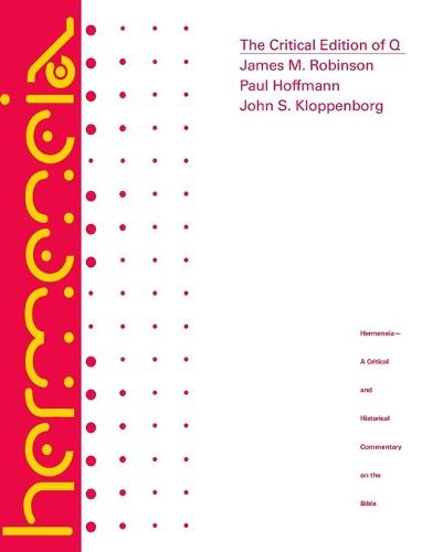 Cover image for The Critical Edition of Q