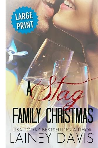 Cover image for A Stag Family Christmas (Large Print)