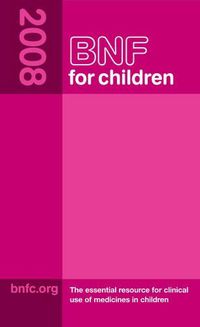 Cover image for BNF for Children (BNFC) 2008