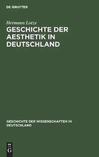 Cover image for Geschichte Der Aesthetik in Deutschland