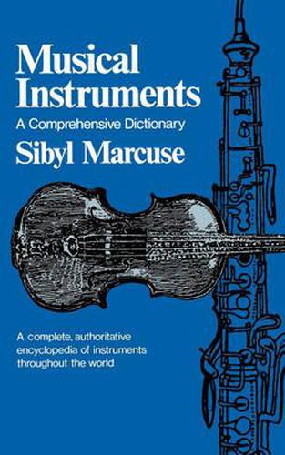 Cover image for Musical Instruments: A Comprehensive Dictionary