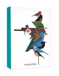 Cover image for Charley Harper: Rainforest Birds Boxed Thank You Notes