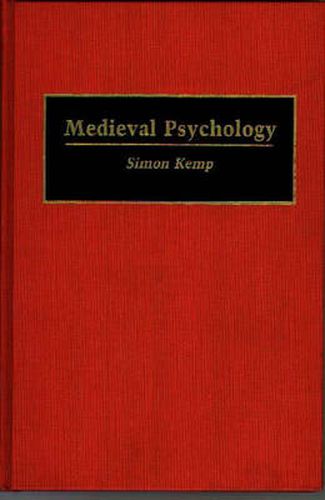 Cover image for Medieval Psychology