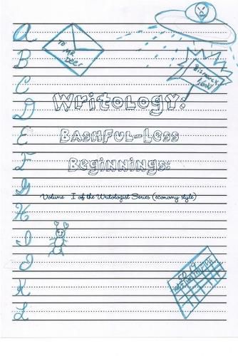 Cover image for Writology: Bashful-Less Beginnings: Volume I of the Writologist Series (Economy Style)