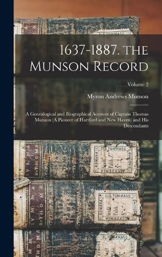 Cover image for 1637-1887. the Munson Record