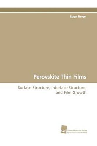 Cover image for Perovskite Thin Films