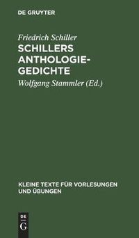 Cover image for Schillers Anthologie-Gedichte