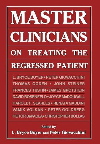 Cover image for Master Clinicians on Treating (Master Clinicians on Treating the Regressed Patient)
