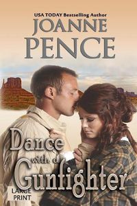 Cover image for Dance with a Gunfighter [Large Print]