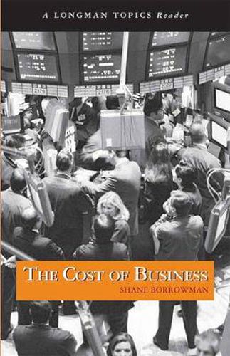 Cover image for Cost of Business, The (A Longman Topics Reader)