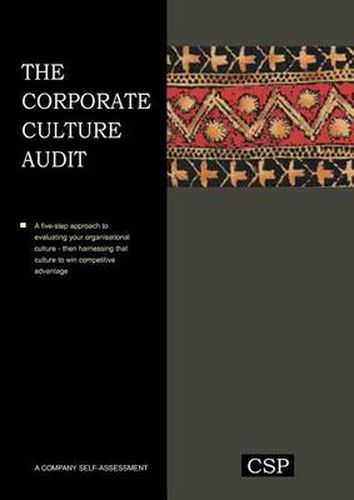 Cover image for The Corporate Culture Audit