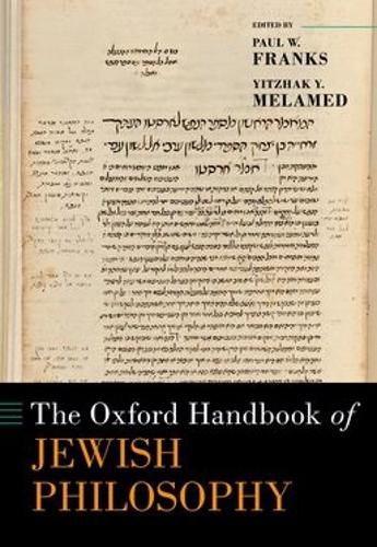Cover image for The Oxford Handbook of Jewish Philosophy