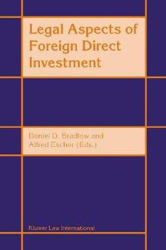 Cover image for Legal Aspects of Foreign Direct Investment