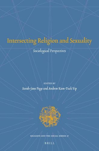 Cover image for Intersecting Religion and Sexuality: Sociological Perspectives