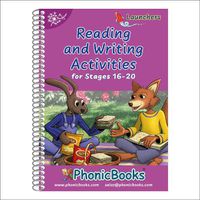 Cover image for Dandelion Launchers workbook, Reading and Writing Activities for Stages 16-20 USA edition