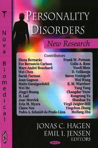 Cover image for Personality Disorders: New Research