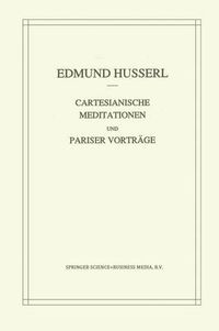 Cover image for Cartesianische Meditationen und Pariser Vortrage