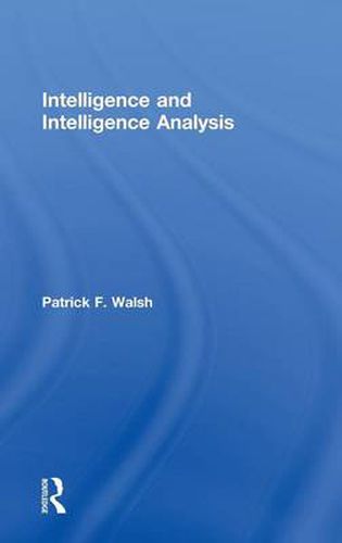 Cover image for Intelligence and Intelligence Analysis