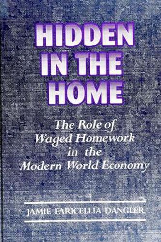 Cover image for Hidden in the Home: The Role of Waged Homework in the Modern World-Economy