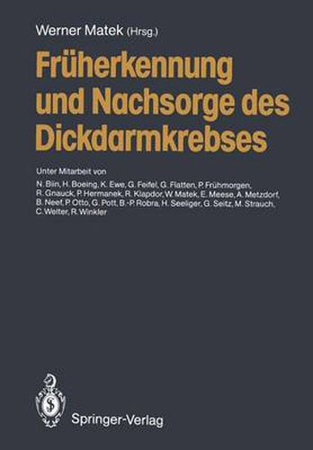 Fruherkennung und Nachsorge des Dickdarmkrebses