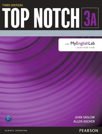 Cover image for Top Notch 3 Student Book Split A with MyLab English