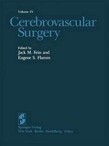 Cover image for Cerebrovascular Surgery: Volume IV