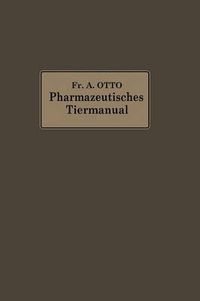 Cover image for Pharmazeutisches Tier-Manual
