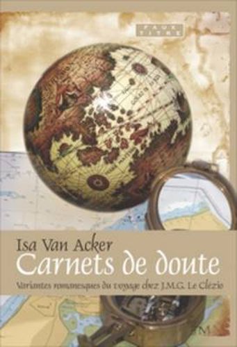 Cover image for Carnets de doute: Variantes romanesques du voyage chez J.M.G. Le Clezio