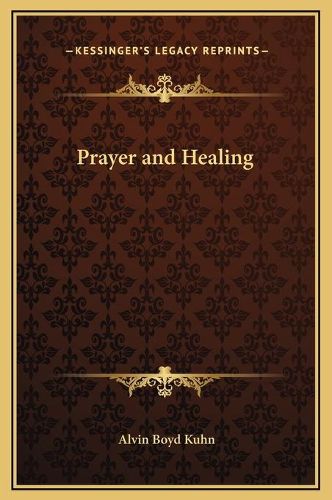 Prayer and Healing