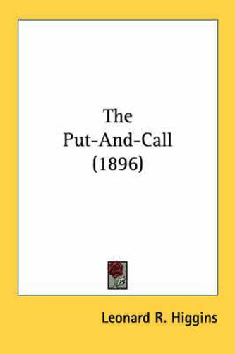 Cover image for The Put-And-Call (1896)