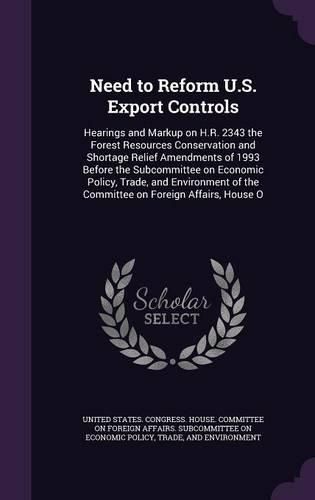 Cover image for Need to Reform U.S. Export Controls