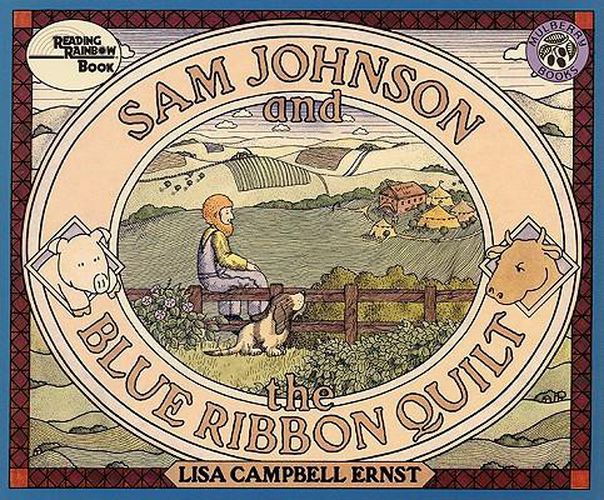 Cover image for Sam Johnson and the Blue Ribbon Quilt