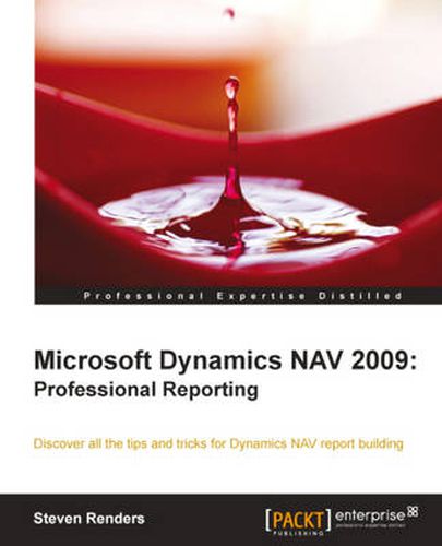 Cover image for Microsoft Dynamics NAV 2009: Professional Reporting