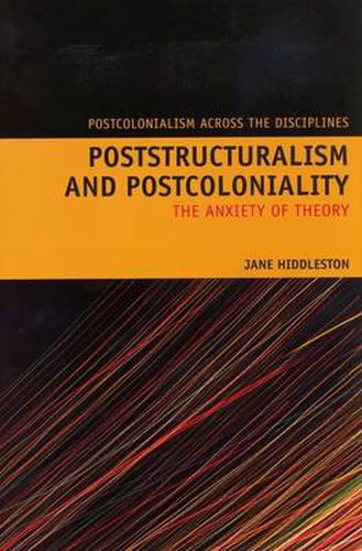 Cover image for Poststructuralism and Postcoloniality: The Anxiety of Theory