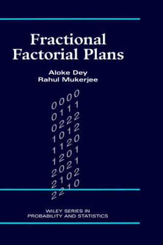 Cover image for Fractional Factorial Plans