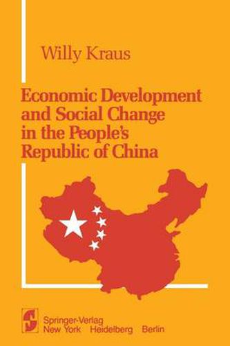 Cover image for Economic Development and Social Change in the People's Republic of China