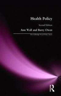 Cover image for HEALTH POLICY