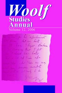 Cover image for Woolf Studies Annual 12