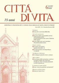 Cover image for Citta Di Vita - A. LXXV, N. 6, Novembre-Dicembre 2020: Bimestrale Di Religione Arte E Scienza Della Basilica Di Santa Croce in Firenze