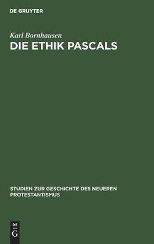 Cover image for Die Ethik Pascals