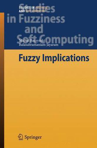 Cover image for Fuzzy Implications